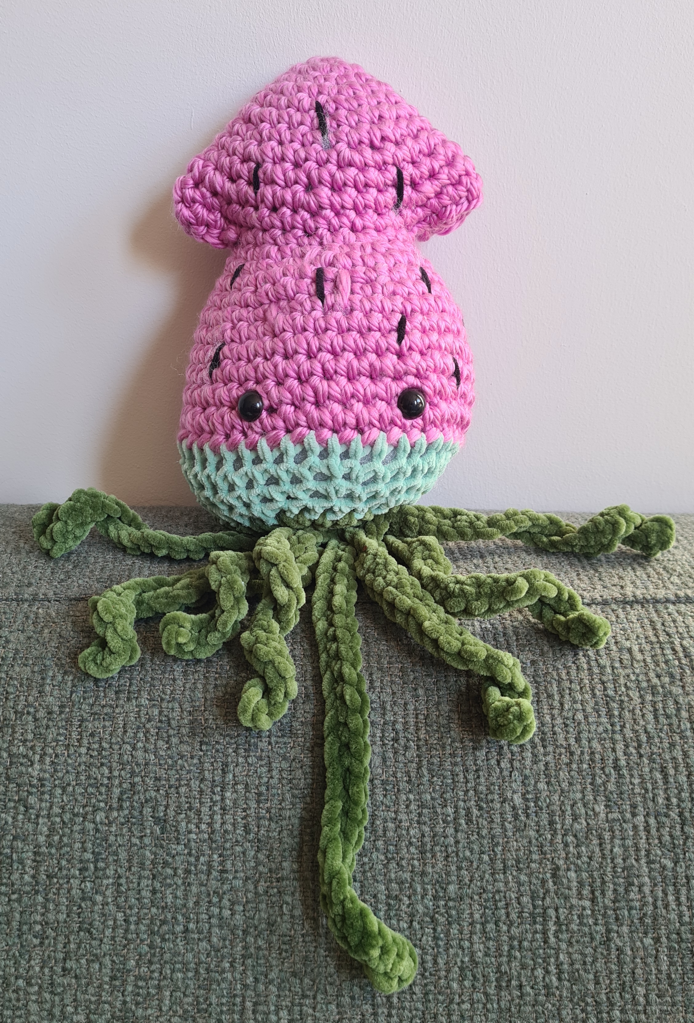 Watermelon squid 🍉🐙